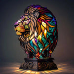 Candeeiro Leão Simba Efeito Vitral | Lisboa by Luisa