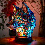 Candeeiro Lobo Efeito Vitral | Lisboa by Luisa