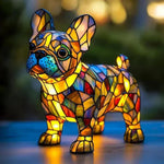 Candeeiro Geométrico Bulldog Francês | Lisboa by Luisa