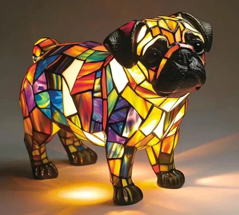 Candeeiro Geométrico Bulldog Brilhante | Lisboa by Luisa