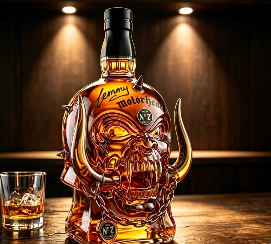 Decanter de Whisky Caveira com Chifres | Lisboa by Luisa