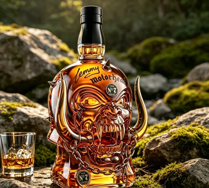 Decanter de Whisky Caveira com Chifres | Lisboa by Luisa