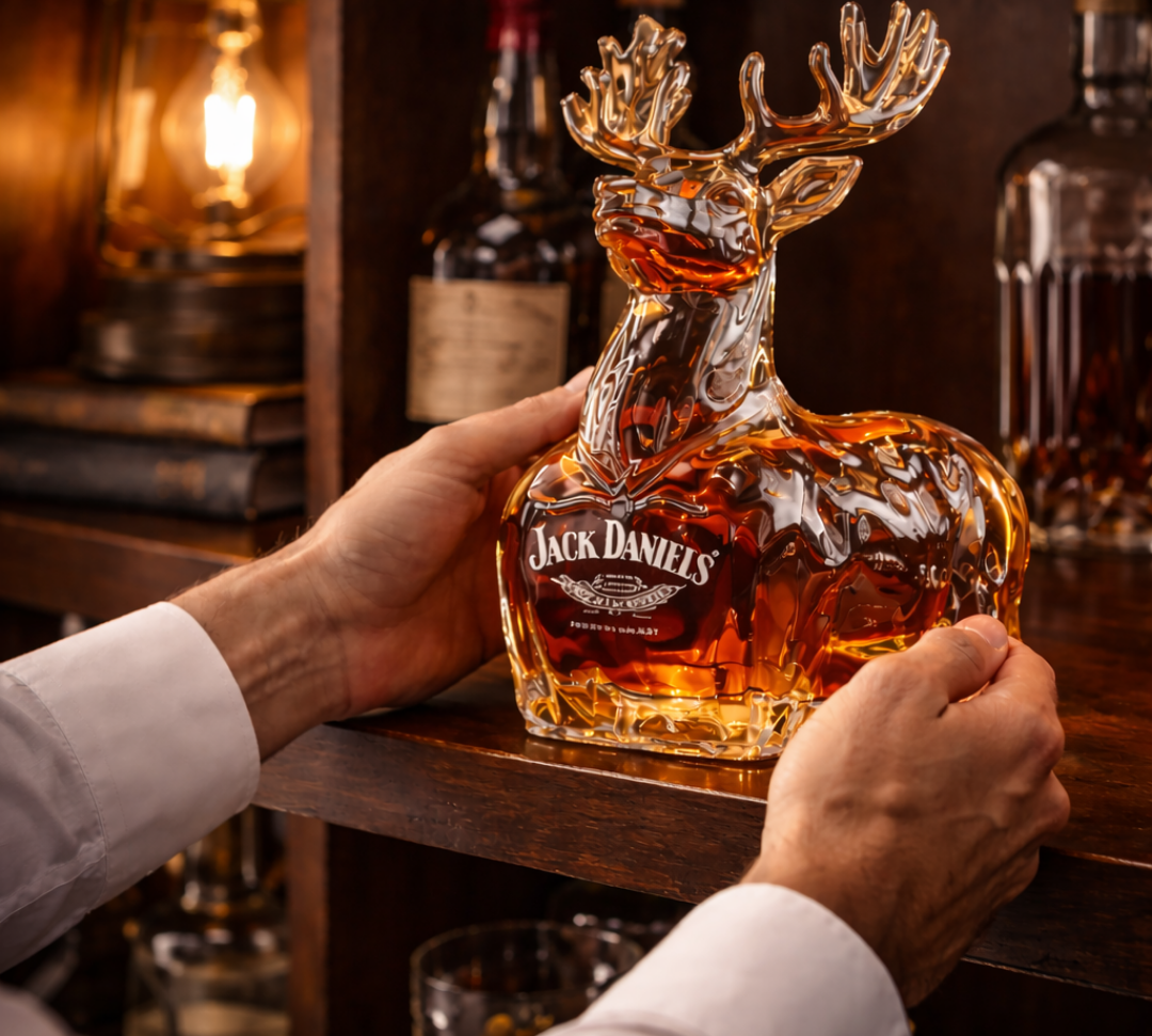 Decanter de Whisky Jack Daniel's Rena de Natal | Lisboa by Luisa