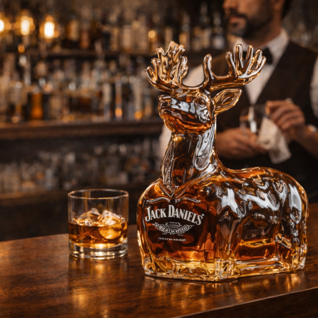 Decanter de Whisky Jack Daniel's Rena de Natal | Lisboa by Luisa