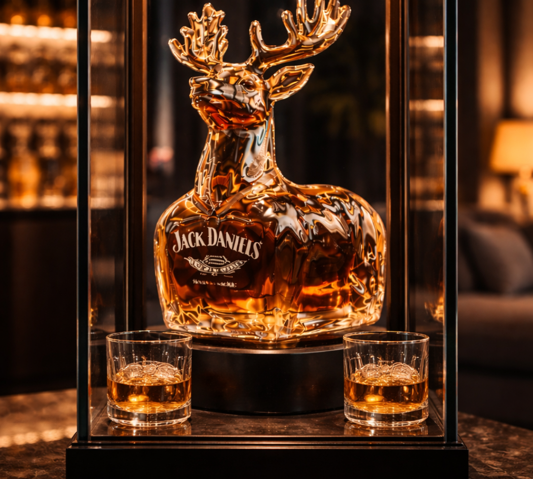 Decanter de Whisky Jack Daniel's Rena de Natal | Lisboa by Luisa