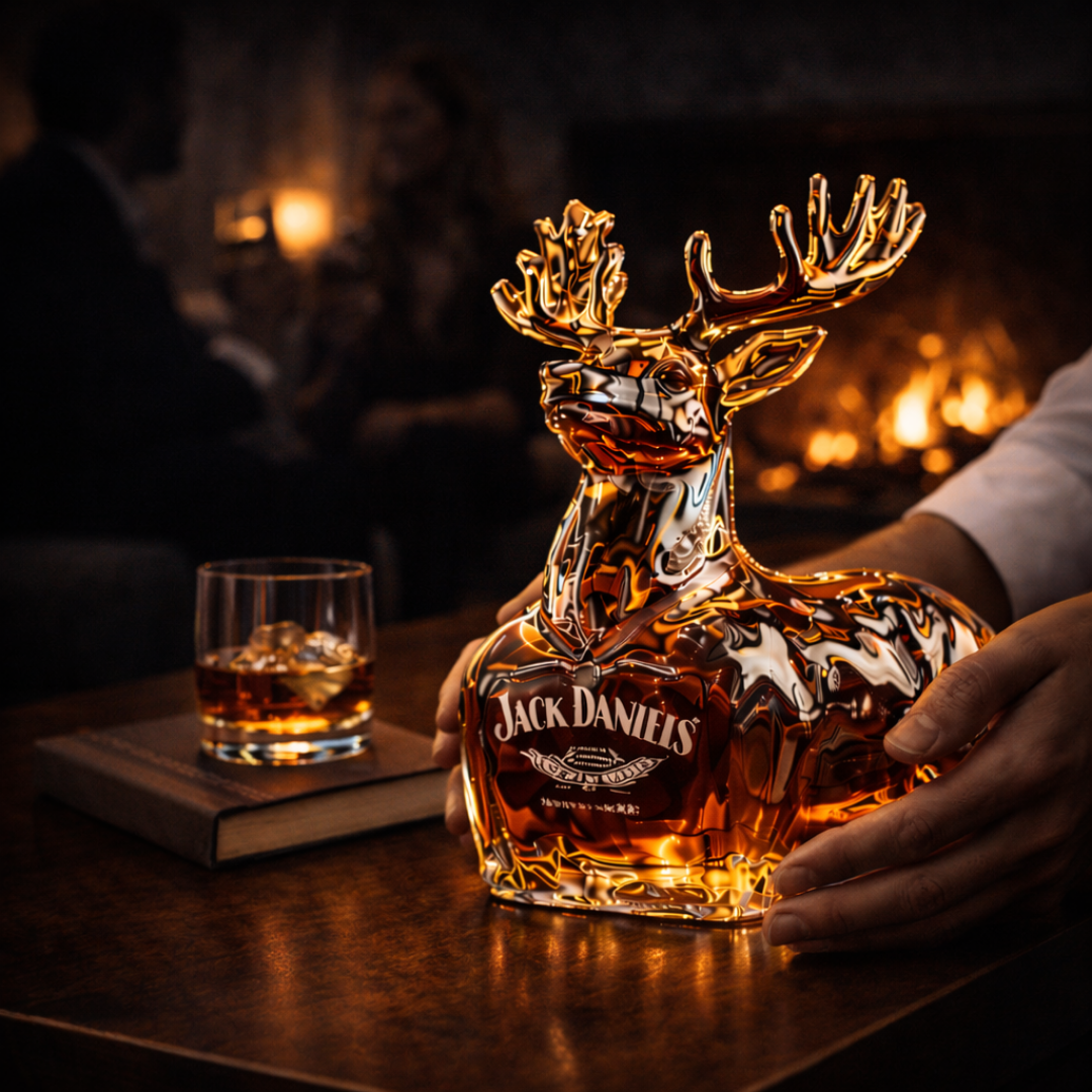 Decanter de Whisky Jack Daniel's Rena de Natal | Lisboa by Luisa