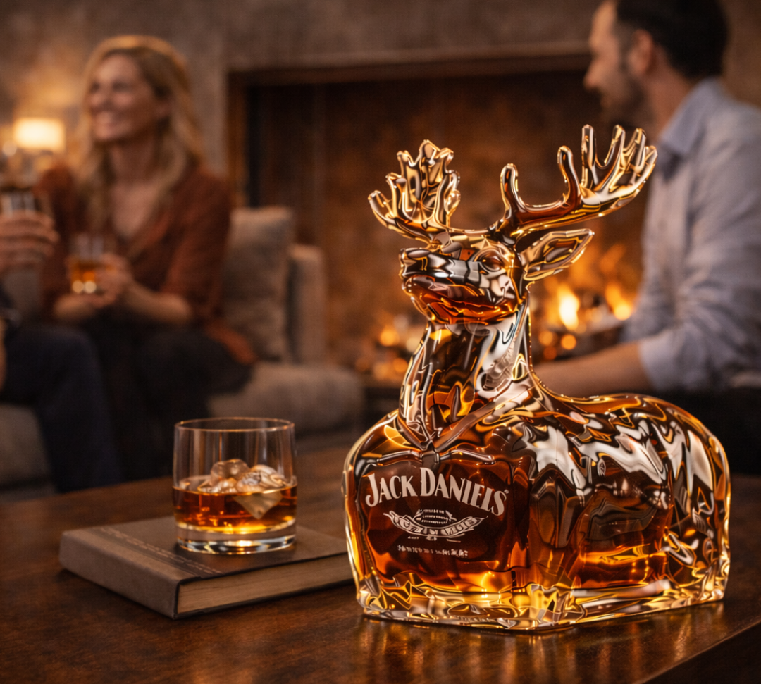 Decanter de Whisky Jack Daniel's Rena de Natal | Lisboa by Luisa