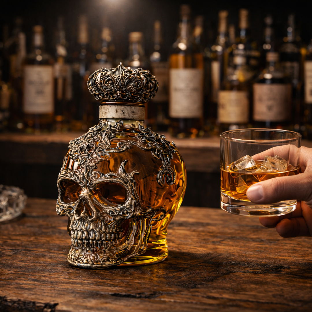 Decanter de Whisky Caveira | Lisboa by Luisa