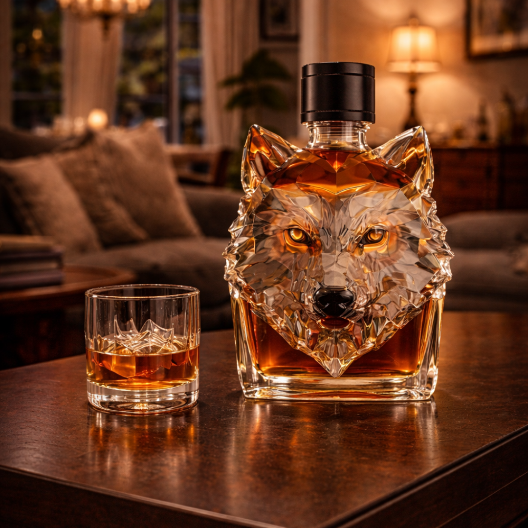 Decanter de Whisky Cabeça de Lobo | Lisboa by Luisa