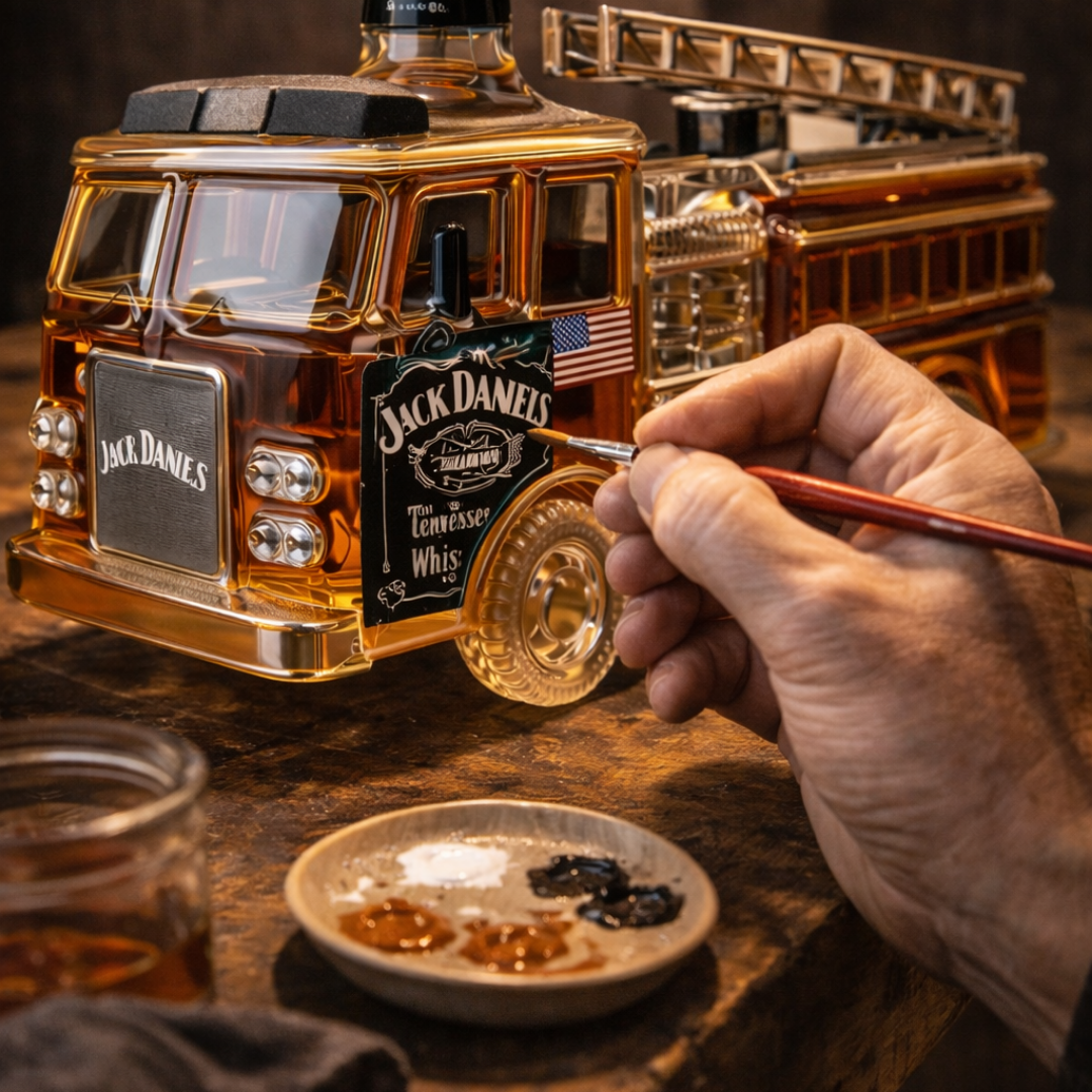 Decanter de Whisky Jack Daniel's Bombeiros | Lisboa by Luisa