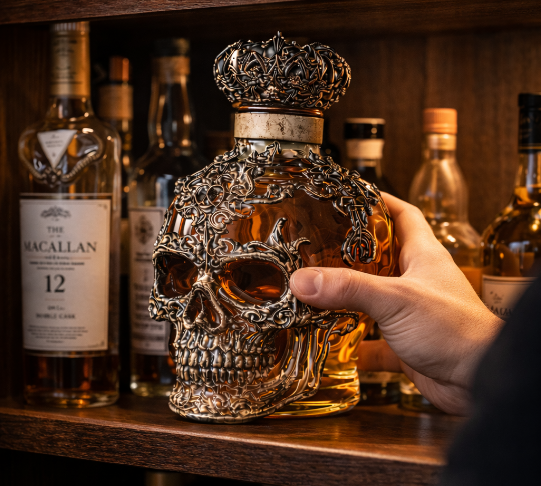 Decanter de Whisky Caveira | Lisboa by Luisa