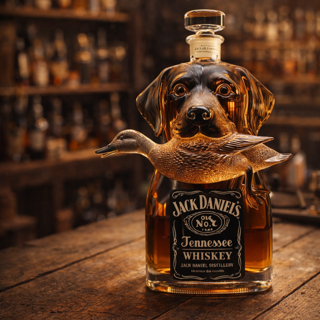Decanter de Whisky Pato Selvagem | Lisboa by Luisa