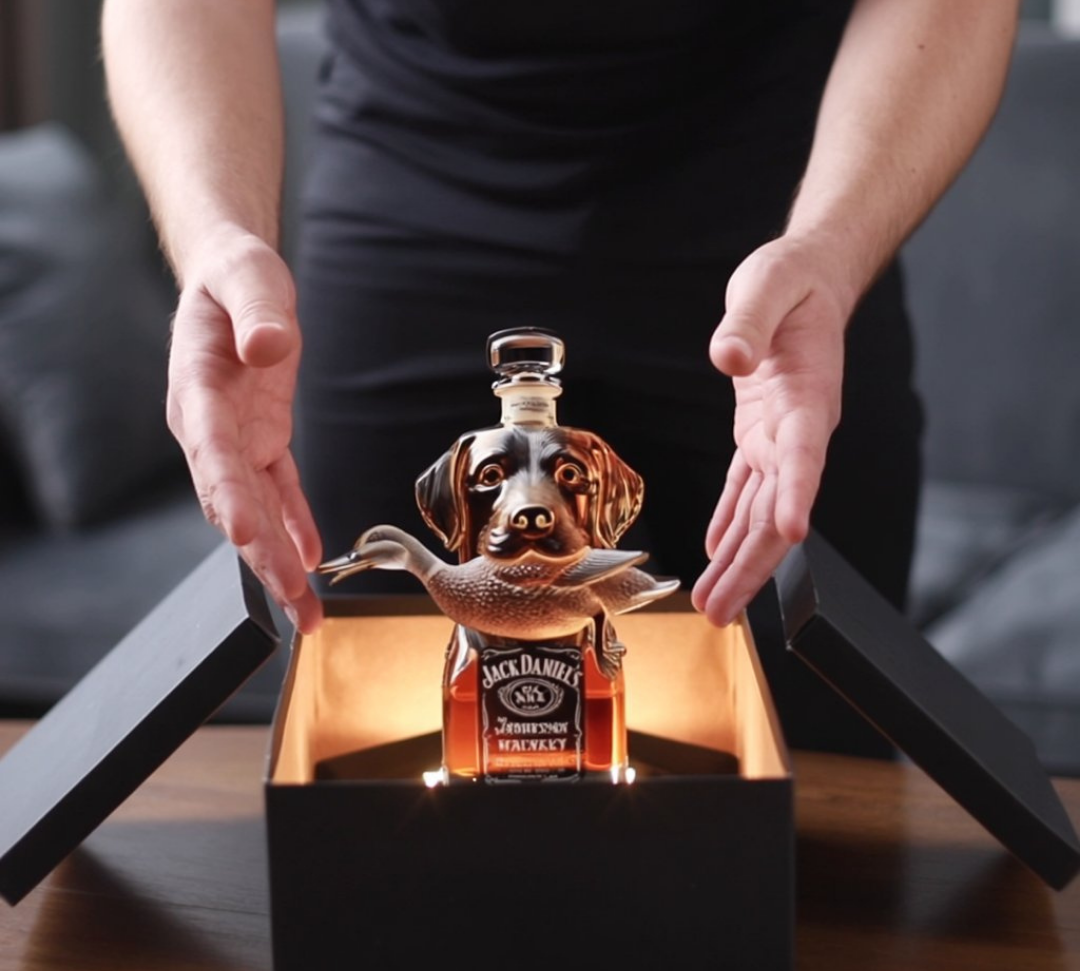 Decanter de Whisky Pato Selvagem | Lisboa by Luisa
