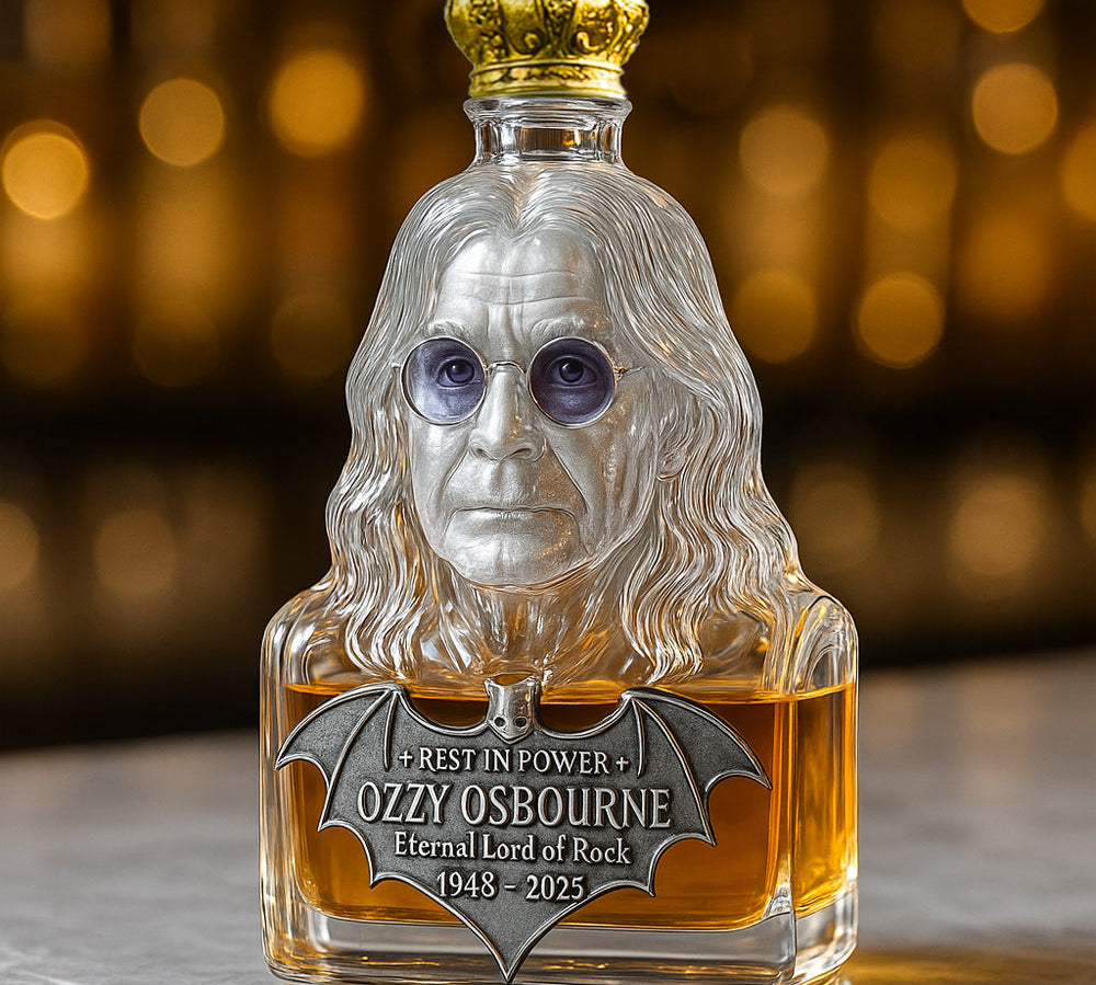 Decanter de Whisky Ozzy Osbourne Príncipe das Trevas | Lisboa by Luisa
