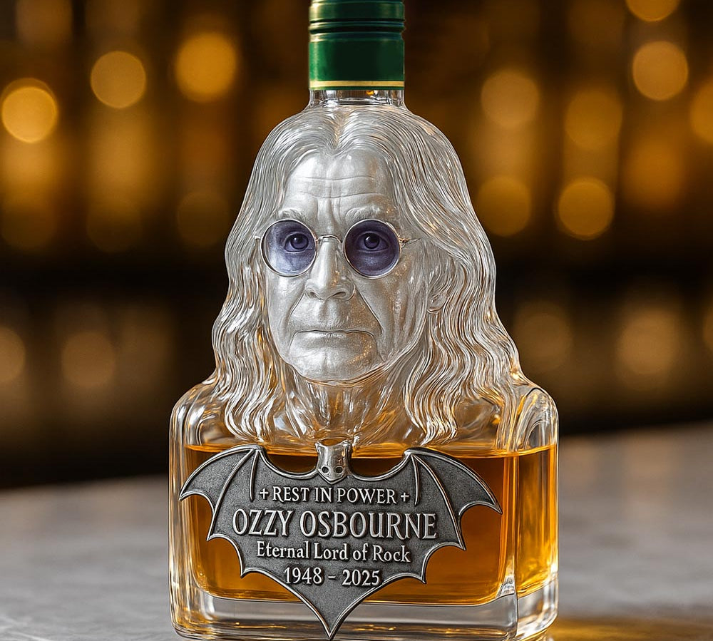 Decanter de Whisky Ozzy Osbourne Príncipe das Trevas | Lisboa by Luisa