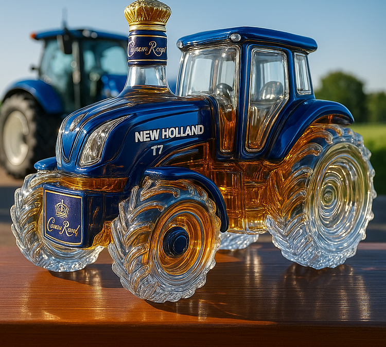Decanter de Whisky Trator New Holland T7 | Lisboa by Luisa