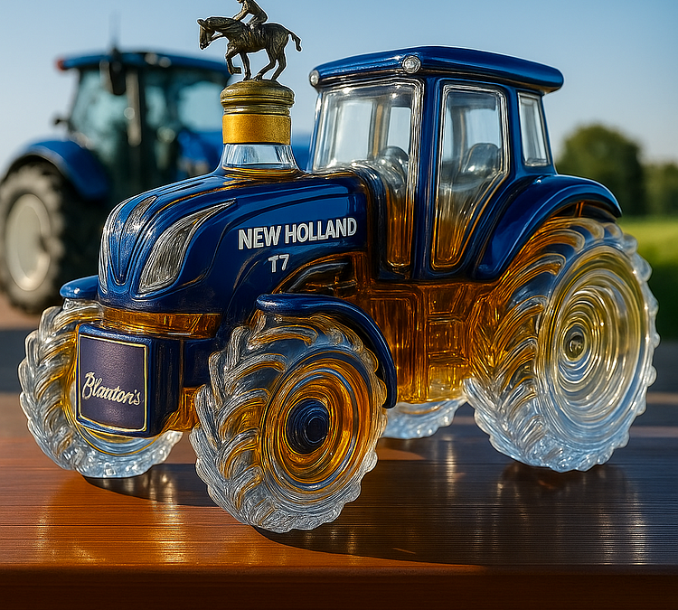 Decanter de Whisky Trator New Holland T7 | Lisboa by Luisa