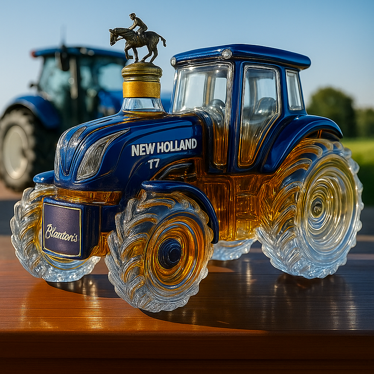 Decanter de Whisky Trator New Holland T7 | Lisboa by Luisa