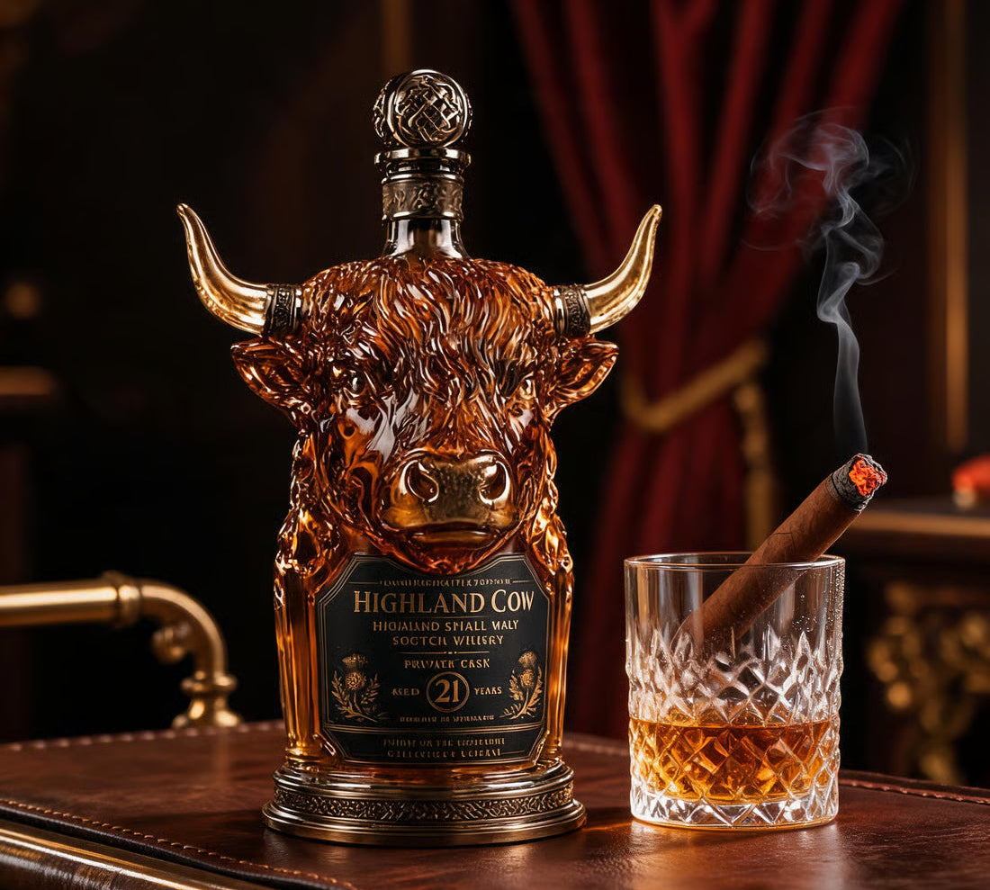 Decanter de Whisky Vaca das Terras Altas | Lisboa by Luisa