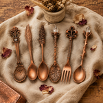 Conjunto de Utensílios de Mesa em Cobre | Lisboa by Luisa