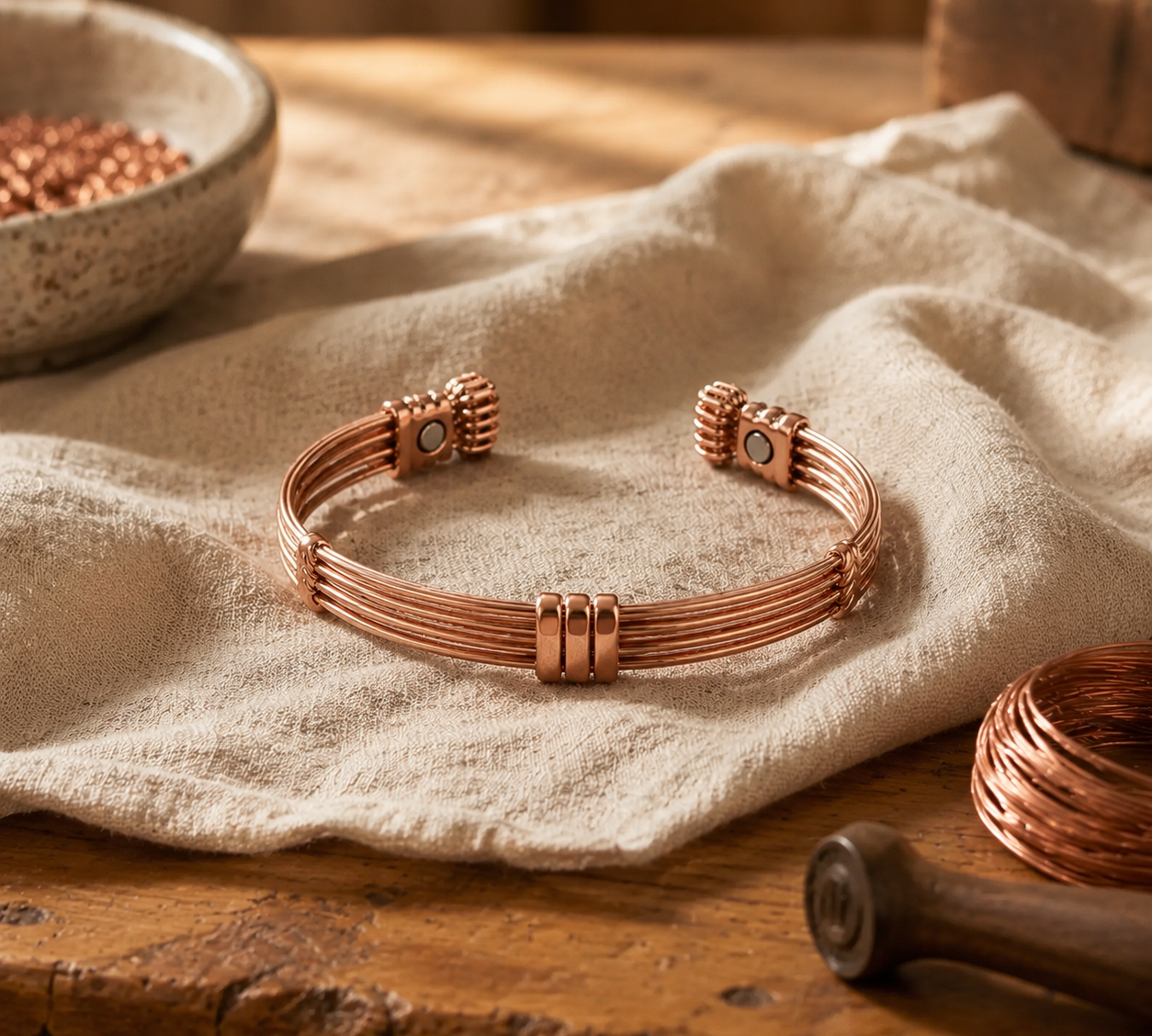 Pulseira de Cobre Simples | Lisboa by Luisa