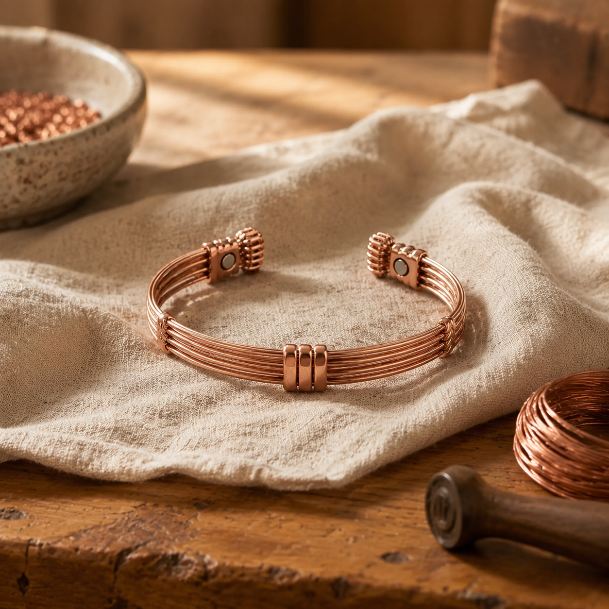 Pulseira de Cobre Simples | Lisboa by Luisa