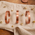 Conjunto de 3 Pulseiras de Cobre Magnéticas | Lisboa by Luisa