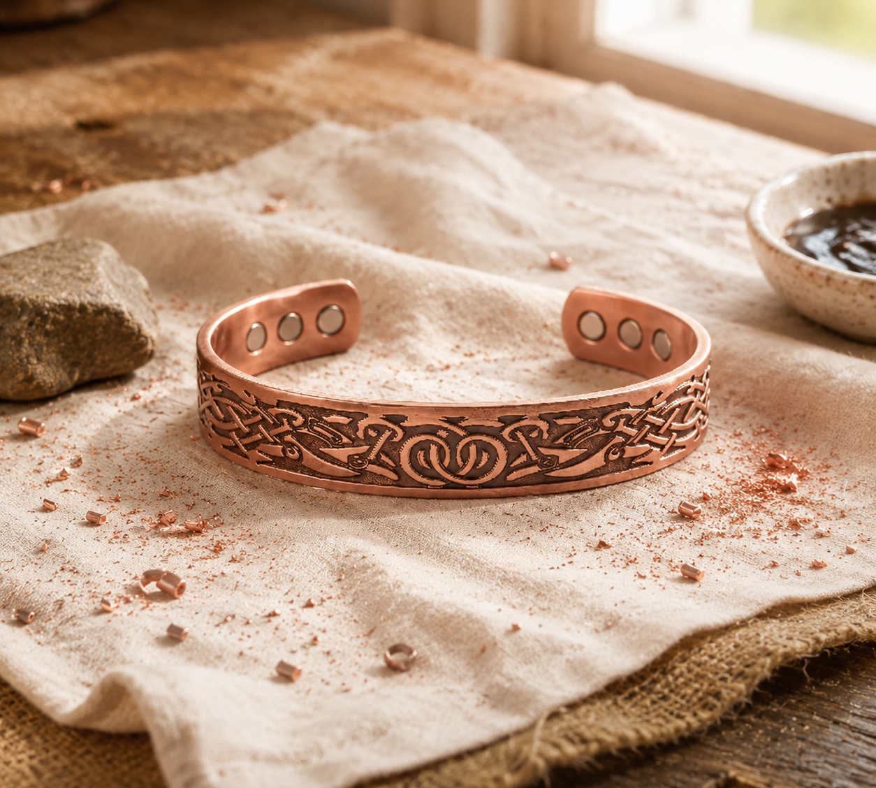 Pulseira de Cobre Entrançada | Lisboa by Luisa