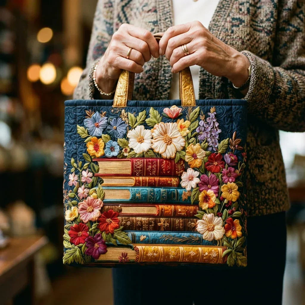 Mala Tote Acolchoada Floral Romântico | Lisboa by Luisa