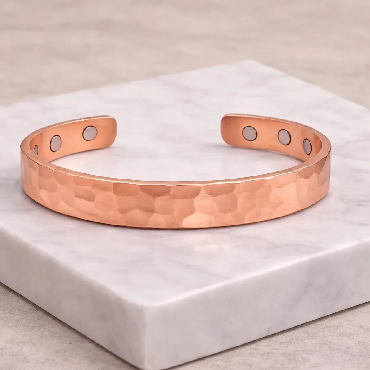 Conjunto de 3 Pulseiras de Cobre Magnéticas | Lisboa by Luisa