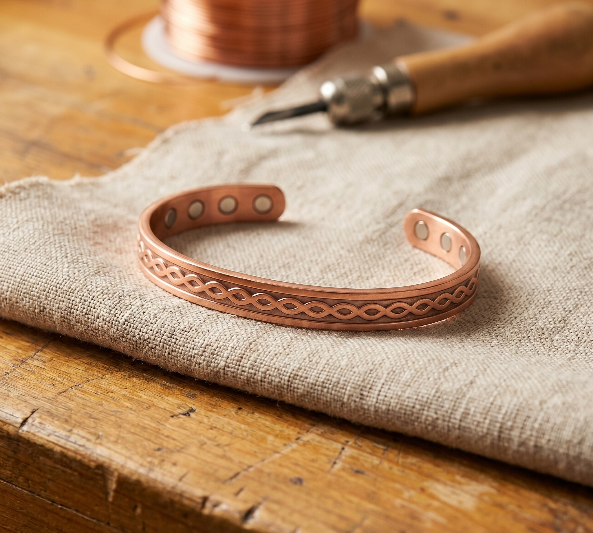 Pulseira de Cobre Infinito | Lisboa by Luisa