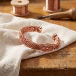 Pulseira de Cobre com Fio Enrolado | Lisboa by Luisa