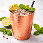 Copo de Cobre com Riscas (350 ml) | Lisboa by Luisa
