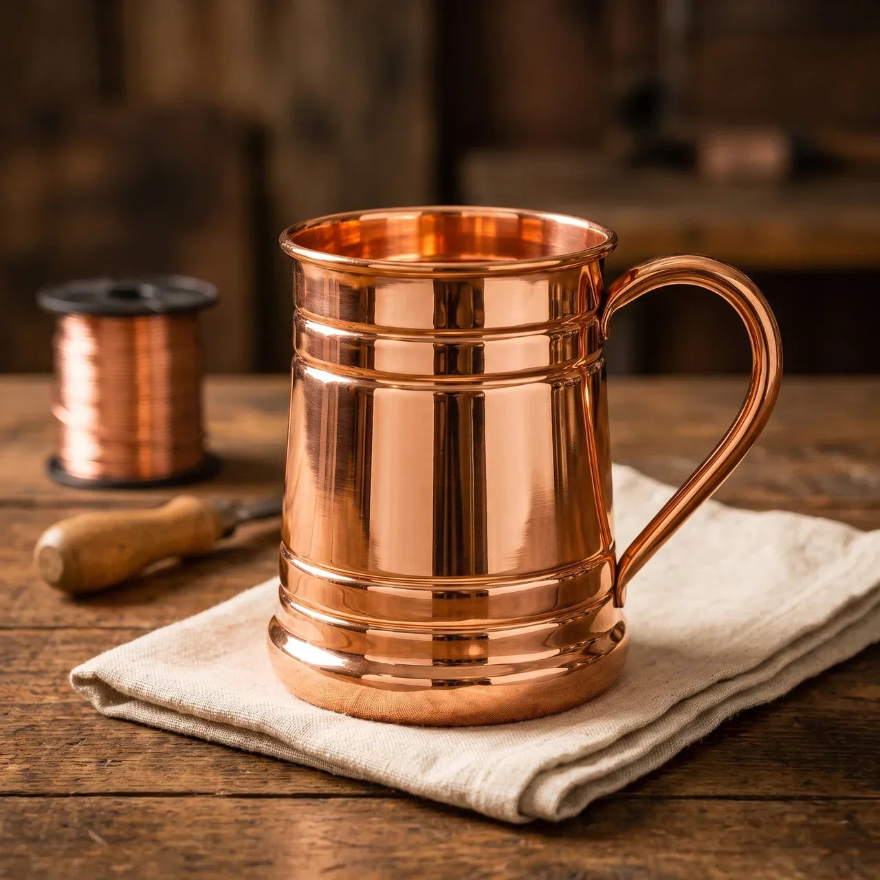 Caneca de Cobre Estilo Vintage | Lisboa by Luisa